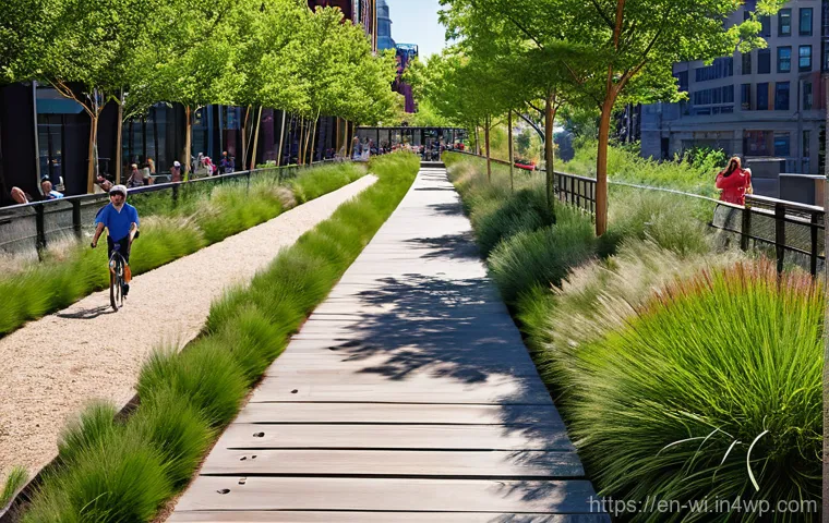 국내 외 폐공간 생태적 전환 사례 비교 - **Community Harvest: A Vibrant Urban Garden Gathering**
    An energetic, eye-level perspective insi...